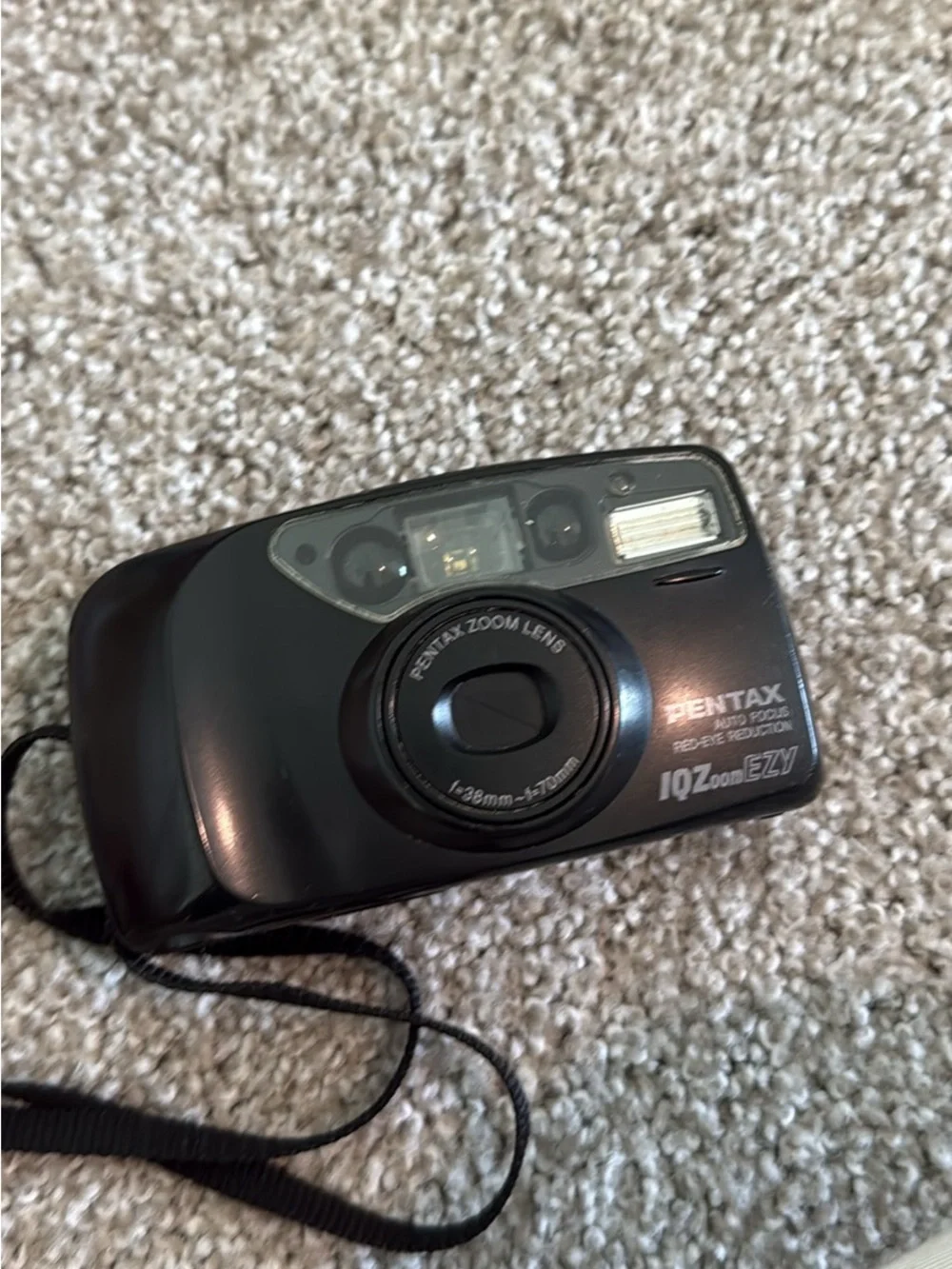 Pentax IQZoom EZY 35mm Compact Camera - Black